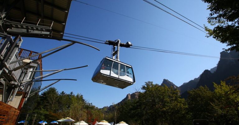 Seoraksan Cable Car Tickets: No Advance Booking, and What Time to Arrive